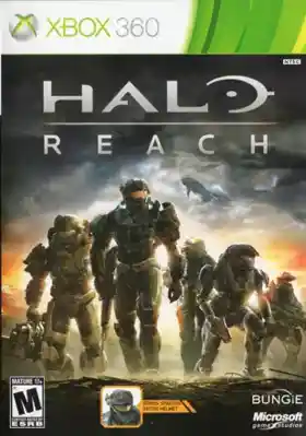 Halo Reach (USA) box cover front